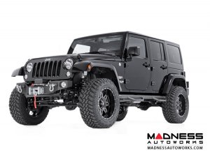 Jeep Wrangler JK 4-Door Wheel to Wheel Nerf Steps (2007 - 2018) 